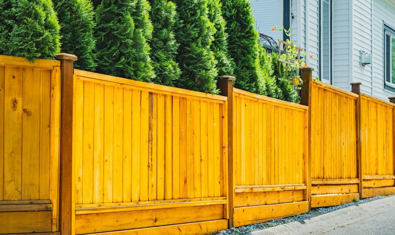 Wood Privacy Fence